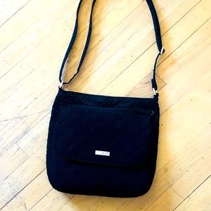 Black Quilted Vera Bradley Purse